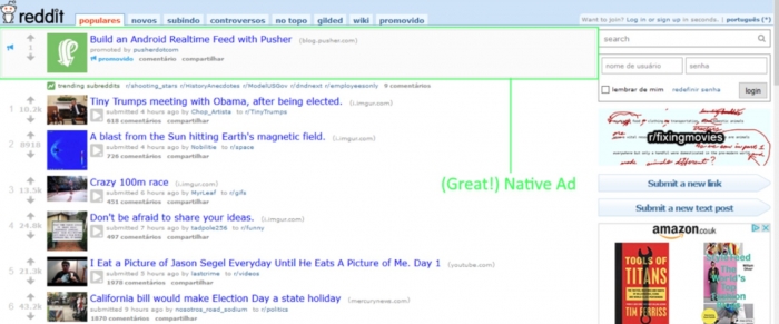 native reddit example